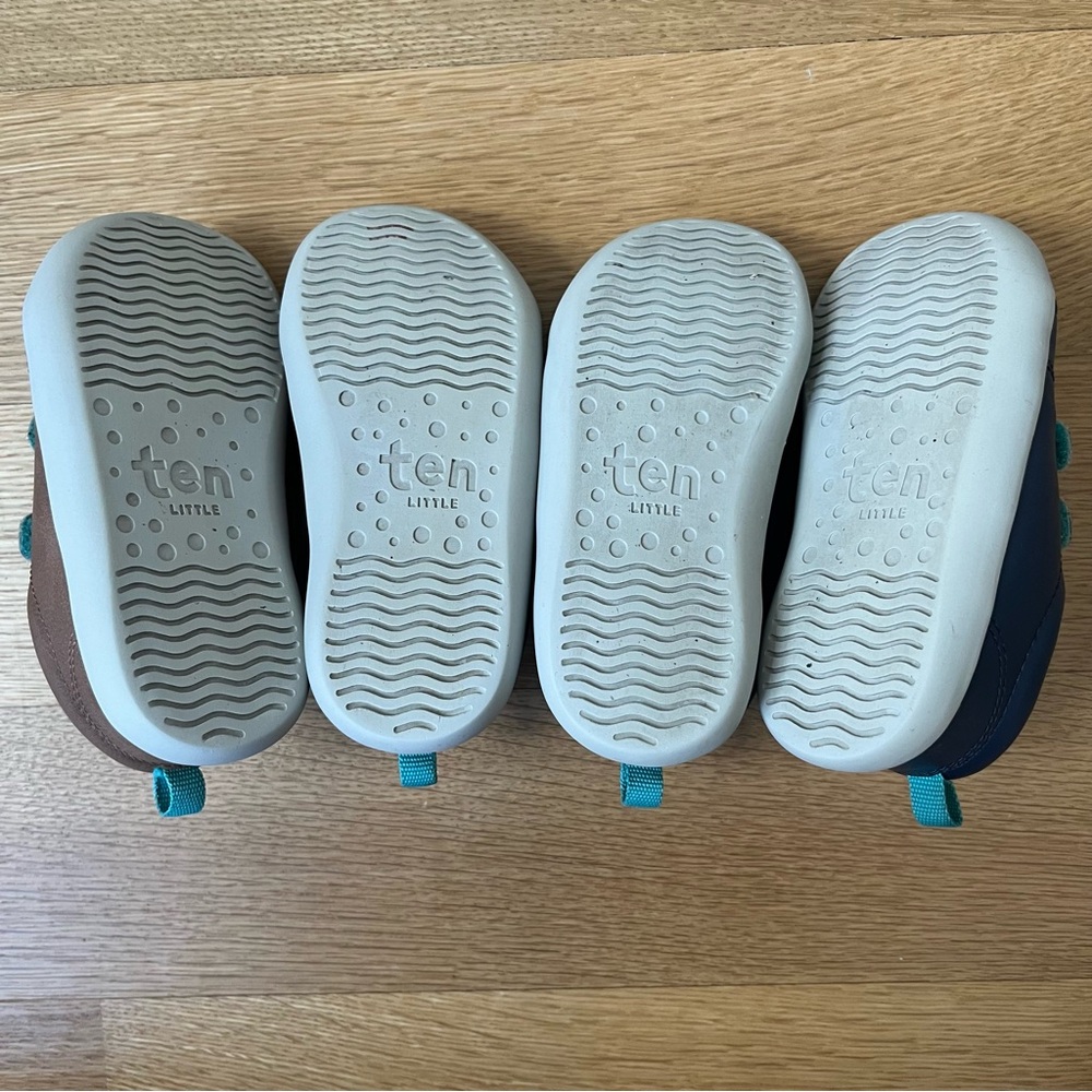 Ten Little Everyday Original Velcro Sneakers Bundle Of 2 Pairs Size Toddler 9 - Picture 7 of 7